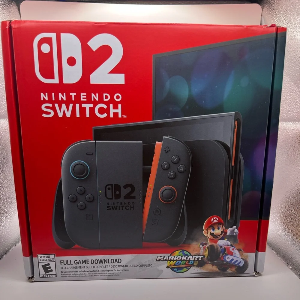 Like New Empty Nintendo Switch 2 Box Prank Gift